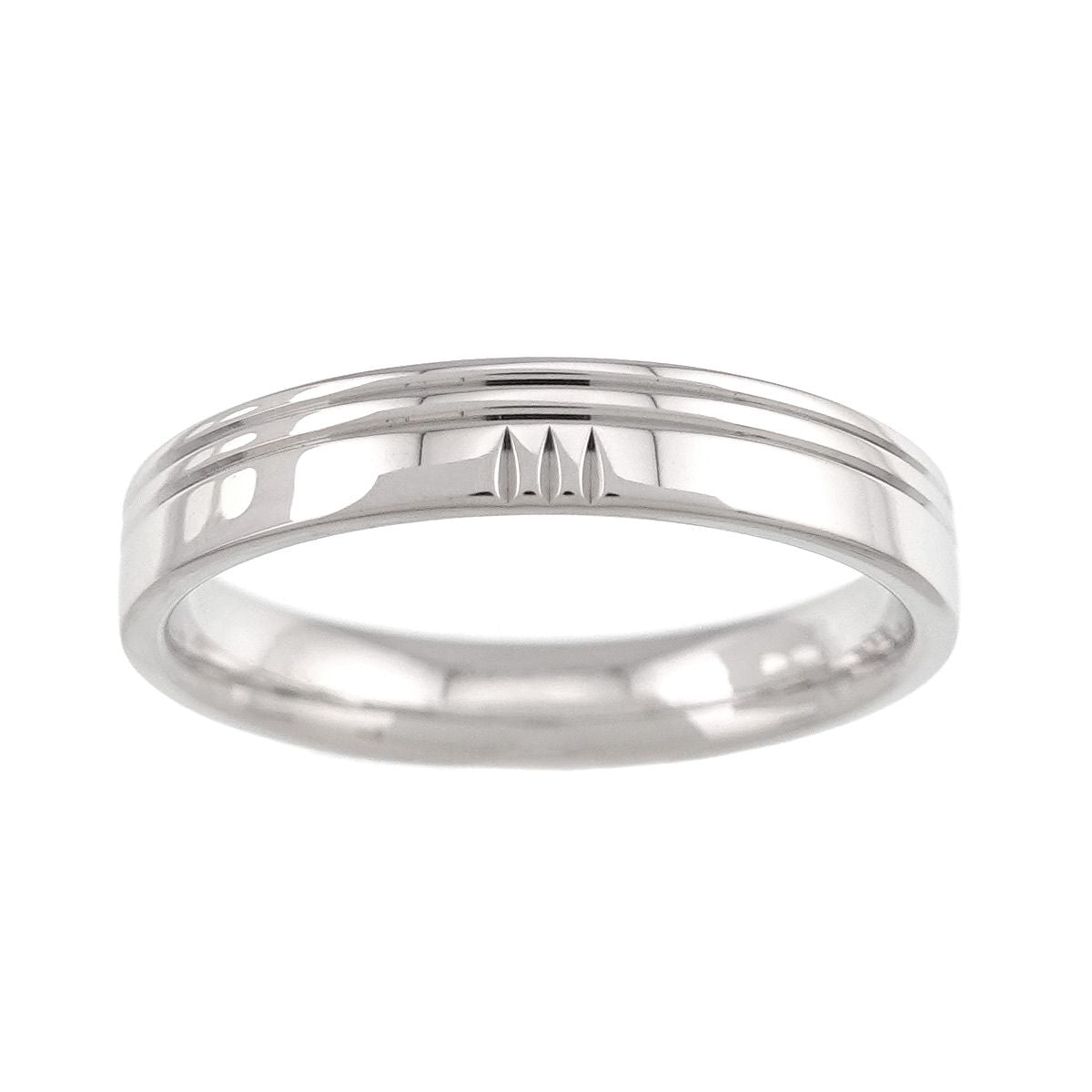 Hermes Alliance Kelly 58 Ring 18k WG White Gold 750 — view 2