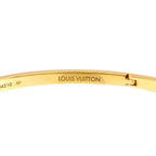 Louis Vuitton Empreinte 18 cm Bangle Bracelet 18k YG Yellow Gold — view 6
