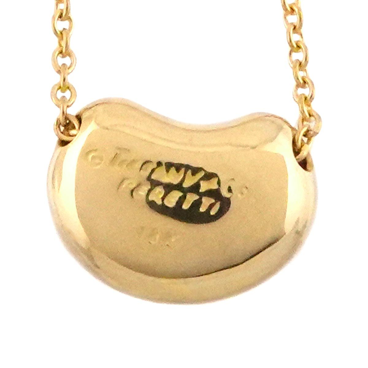 Tiffany & Co Bean Necklace 38 cm 18k YG Yellow Gold — view 4