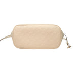 Louis Vuitton Monogram Empreinte Cream Neverfull — view 5