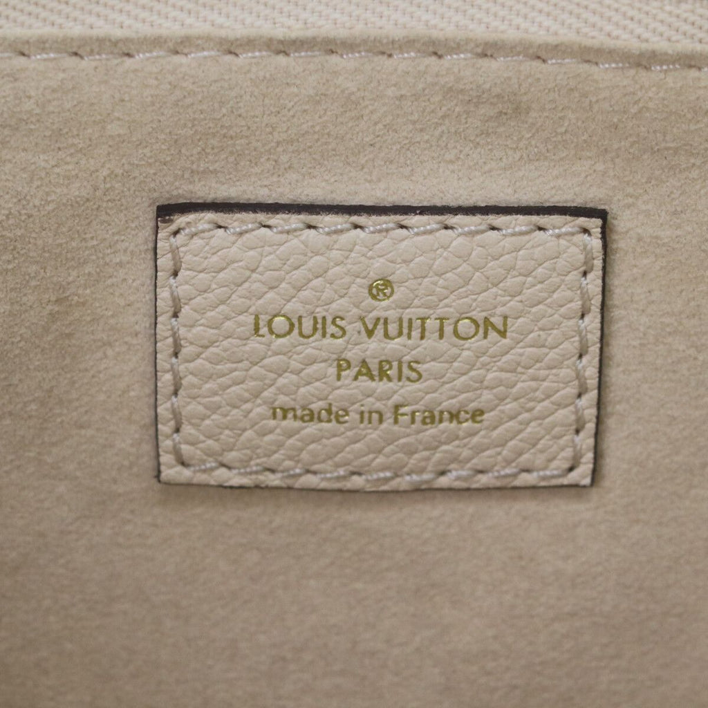 Louis Vuitton Monogram Empreinte Cream Neverfull — view 8