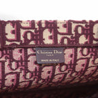 Dior Oblique Book Tote Large Canvas Bordeaux — view 7