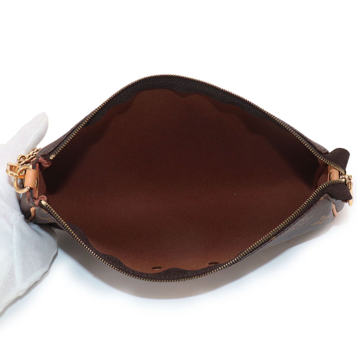 Louis Vuitton Monogram 2-Way Bag Brown — view 7