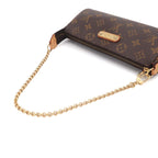Louis Vuitton Monogram 2-Way Bag Brown — view 6