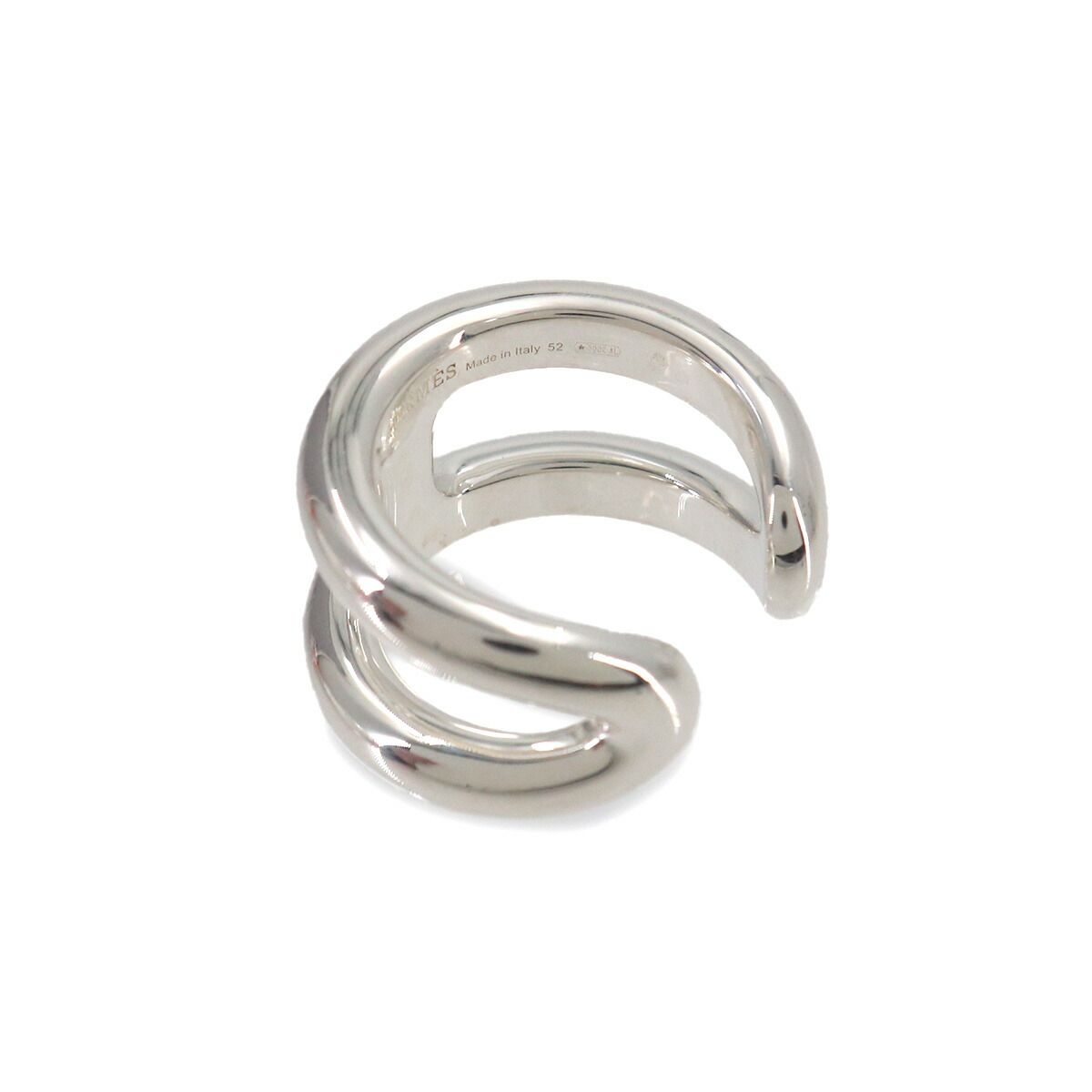 Hermes Osmose PM 52 Ring 925 Sterling Silver — view 4