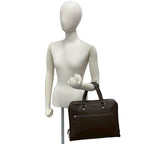 Louis Vuitton Taiga Leather Business Briefcase Handbag Brown — view 2