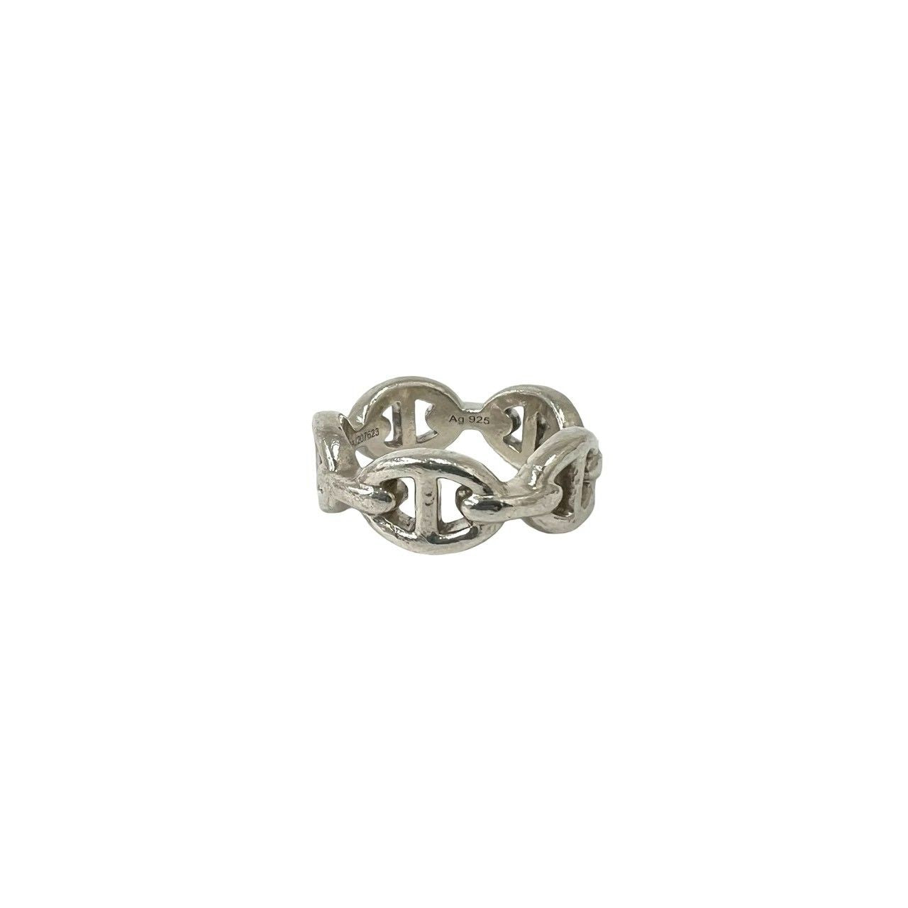 Hermes Enchainee Ring 925 Sterling Silver — view 6