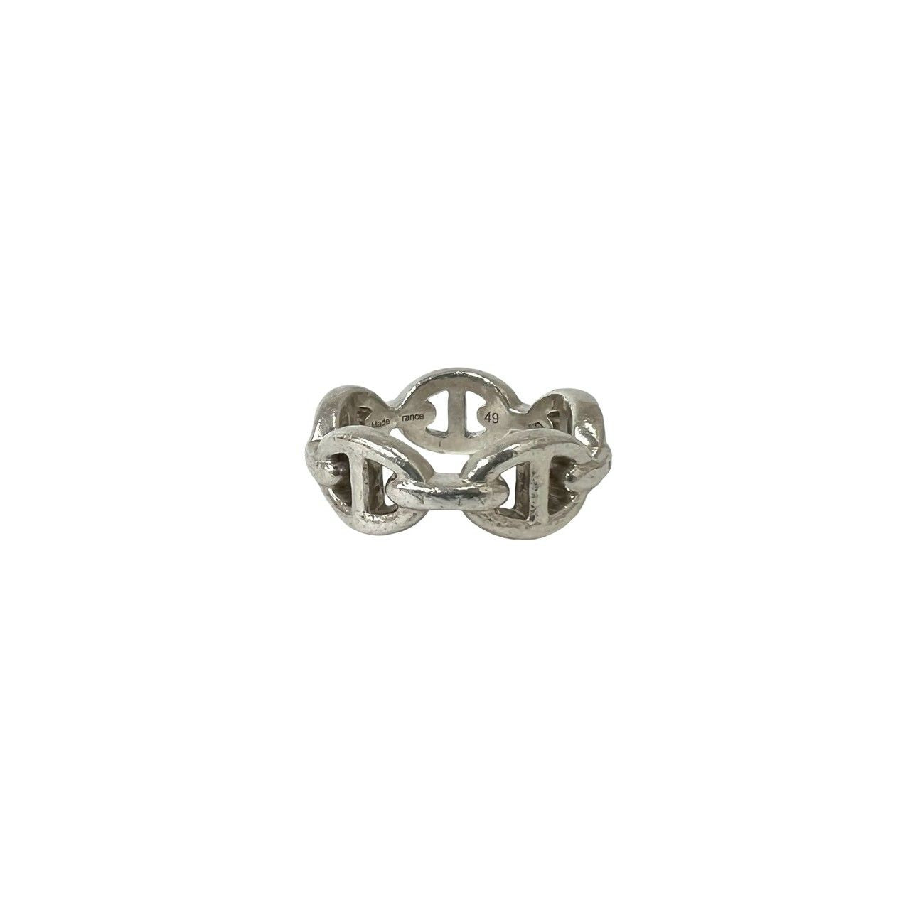 Hermes Enchainee Ring 925 Sterling Silver — view 5