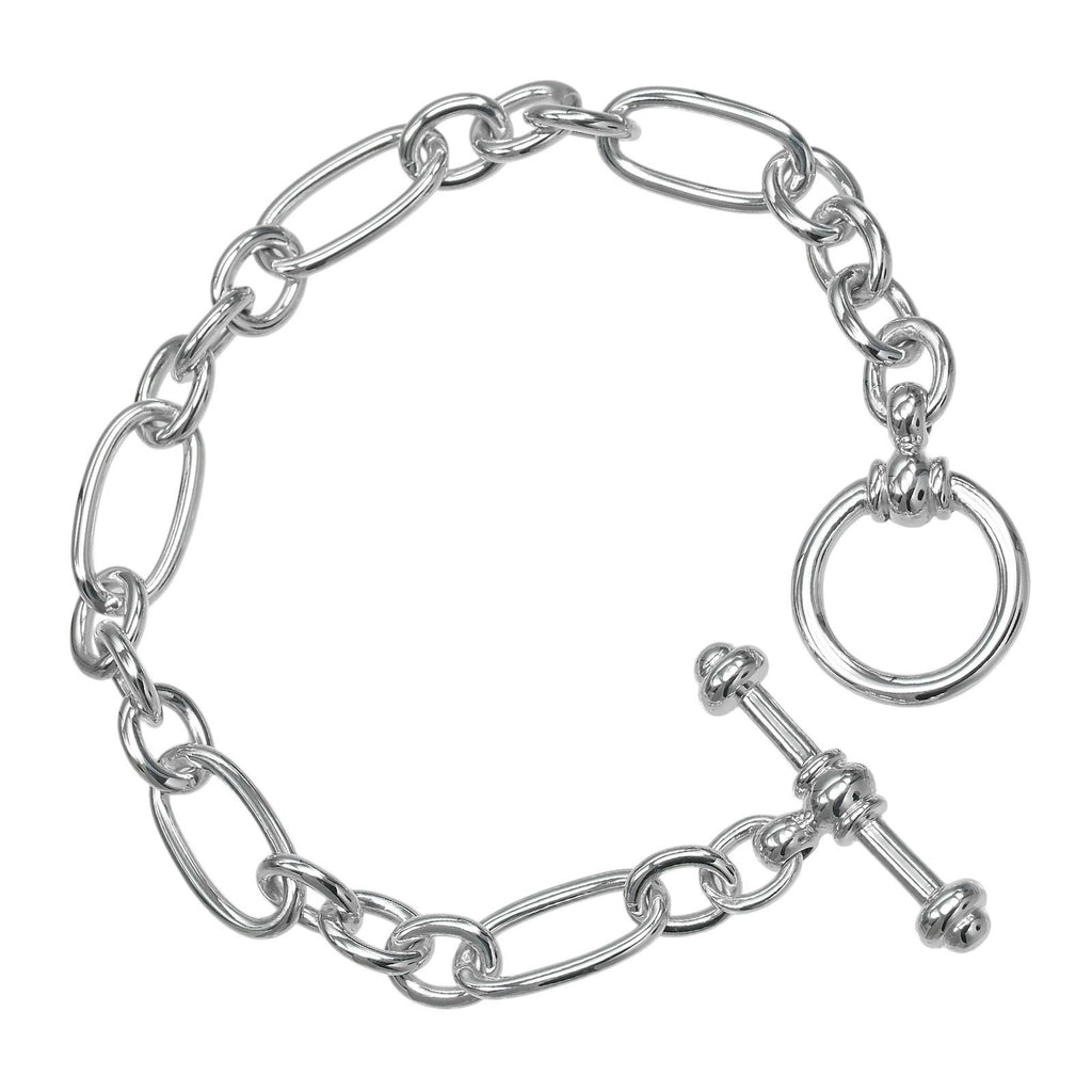 Tiffany & Co Oval Chain Toggle Paloma Picasso Vintage 925 Sterling Silver