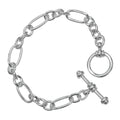 Tiffany & Co Oval Chain Toggle Paloma Picasso Vintage 925 Sterling Silver