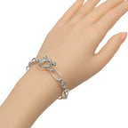 Tiffany & Co Oval Chain Toggle Paloma Picasso Vintage 925 Sterling Silver — view 2