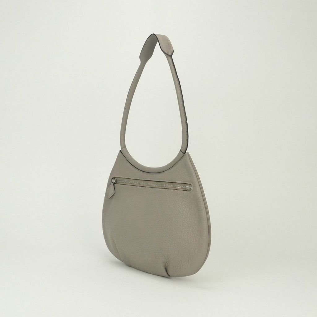 Hermes Kakawet Tote Shoulder Bag Taurillon Clemence Gray Gristourterelle Silver — view 2