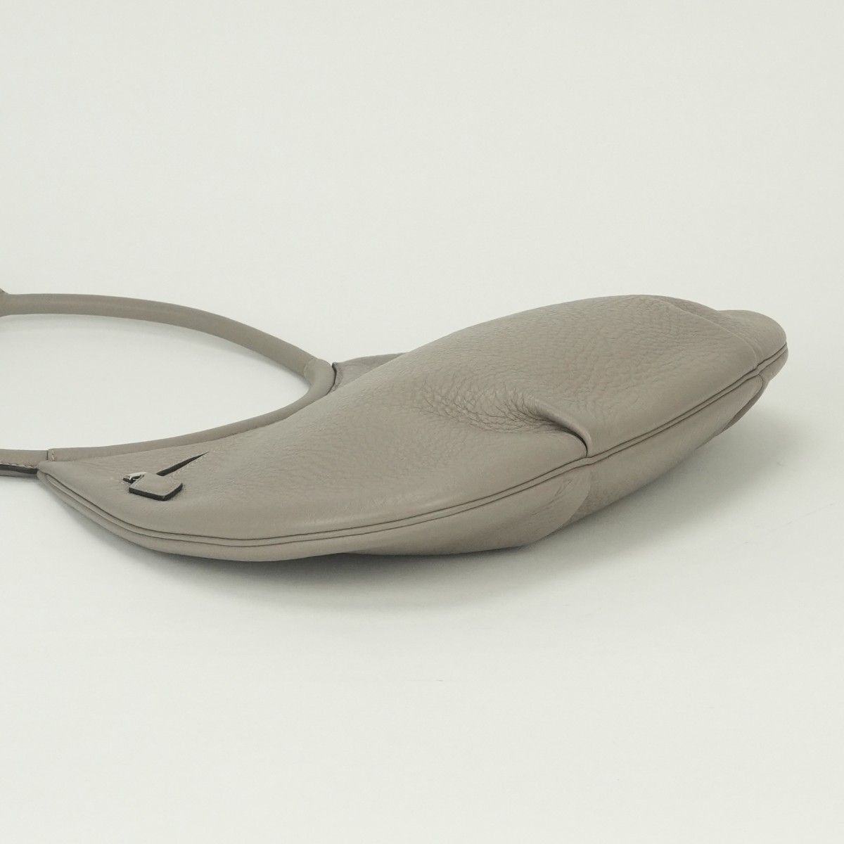 Hermes Kakawet Tote Shoulder Bag Taurillon Clemence Gray Gristourterelle Silver — view 6