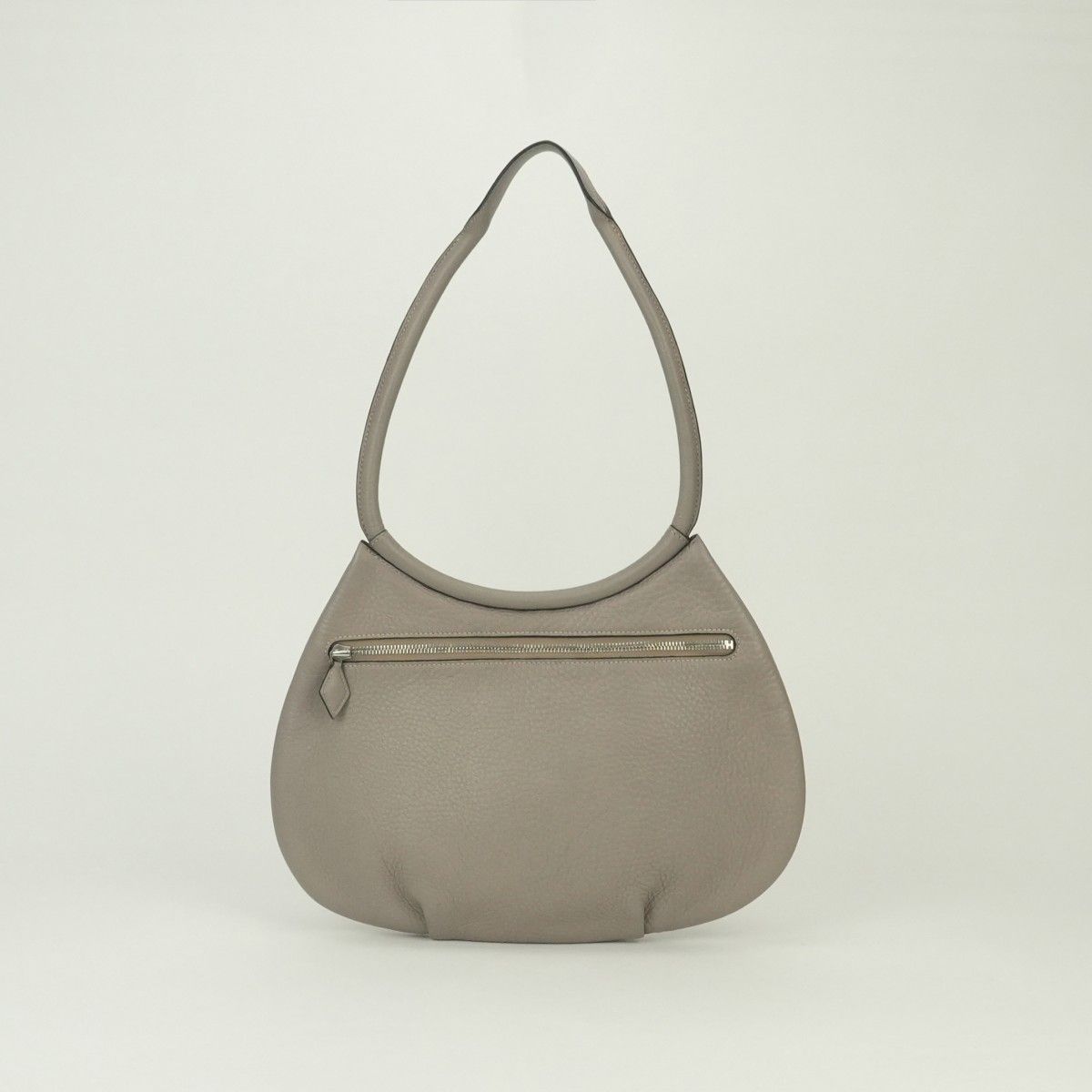 Hermes Kakawet Tote Shoulder Bag Taurillon Clemence Gray Gristourterelle Silver