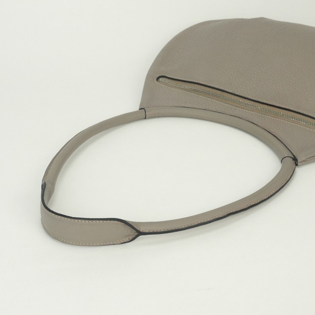 Hermes Kakawet Tote Shoulder Bag Taurillon Clemence Gray Gristourterelle Silver — view 4