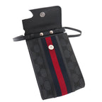 Gucci Hacker Project Shoulder Bag Canvas Leather Black — view 7