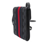 Gucci Hacker Project Shoulder Bag Canvas Leather Black — view 4