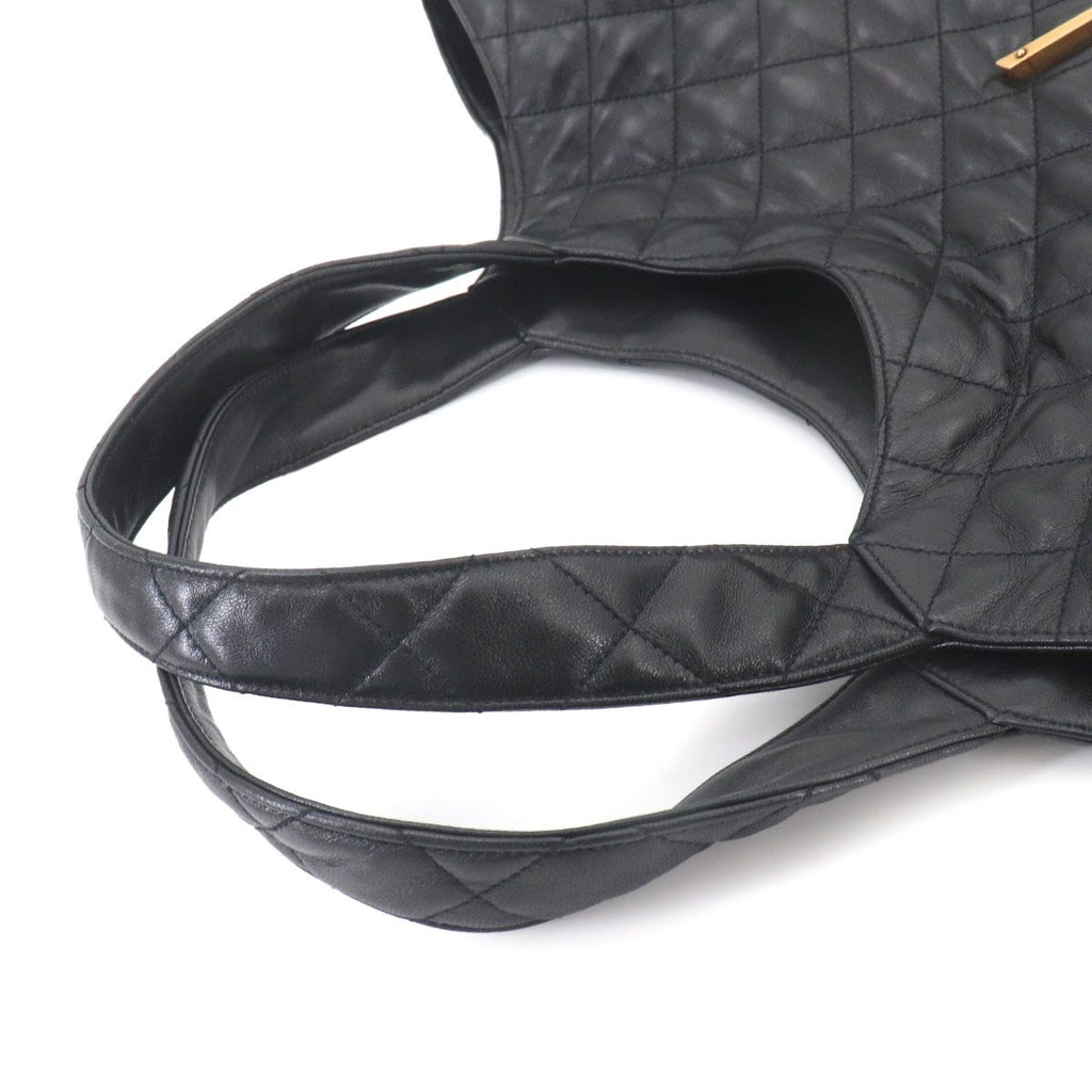 Saint Laurent Icare Maxi Shopping Tote Leather Black — view 6