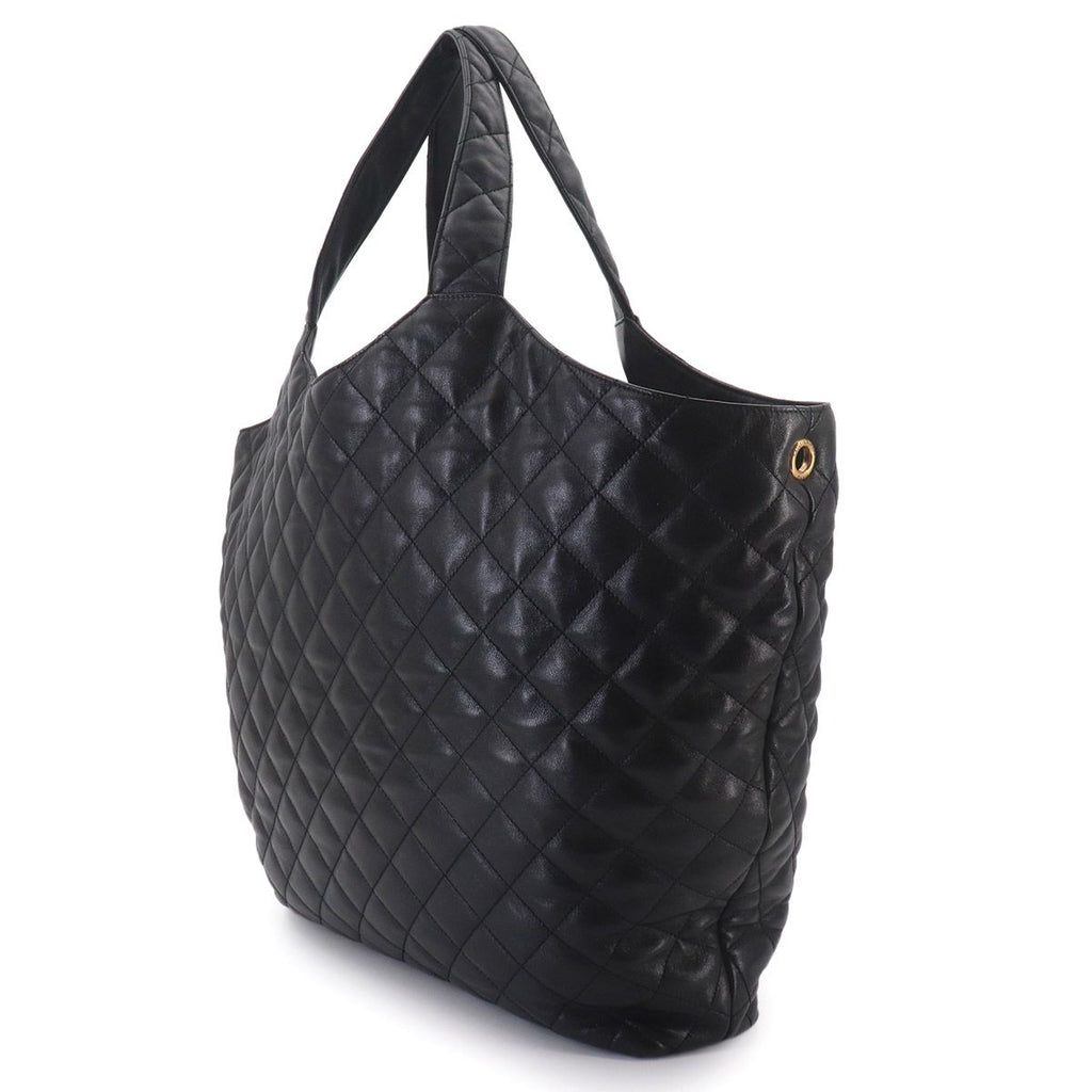 Saint Laurent Icare Maxi Shopping Tote Leather Black — view 4