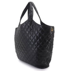 Saint Laurent Icare Maxi Shopping Tote Leather Black — view 4