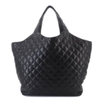 Saint Laurent Icare Maxi Shopping Tote Leather Black — view 3