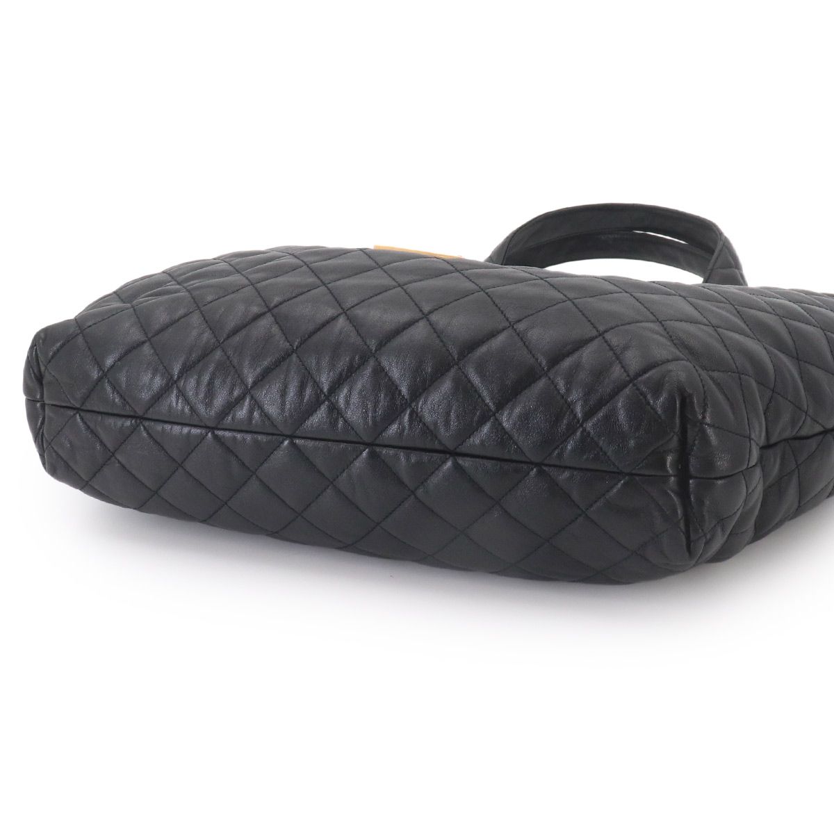 Saint Laurent Icare Maxi Shopping Tote Leather Black — view 5