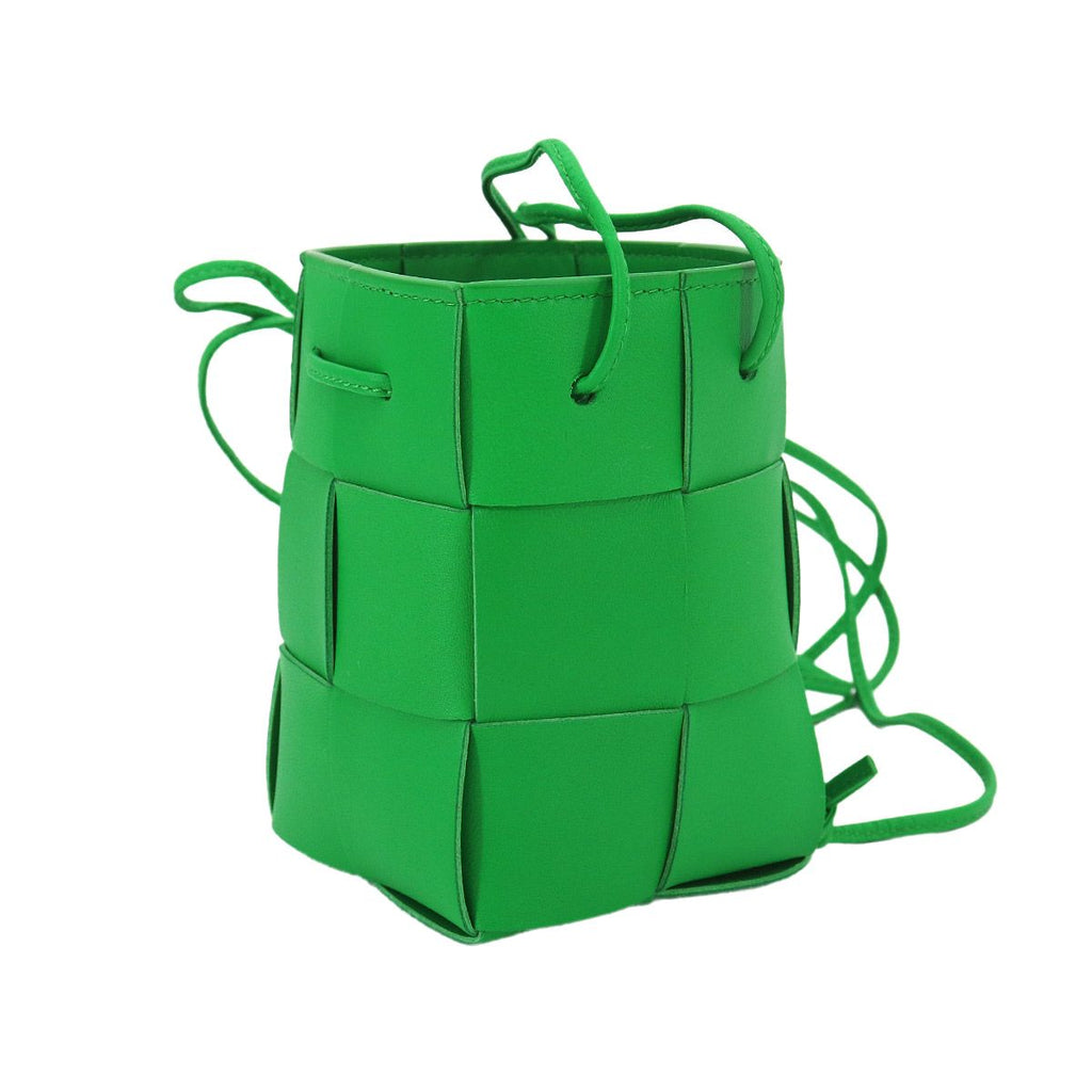 Bottega Veneta Intrecciato Cassette Mini Crossbody Bucket Shoulder — view 4