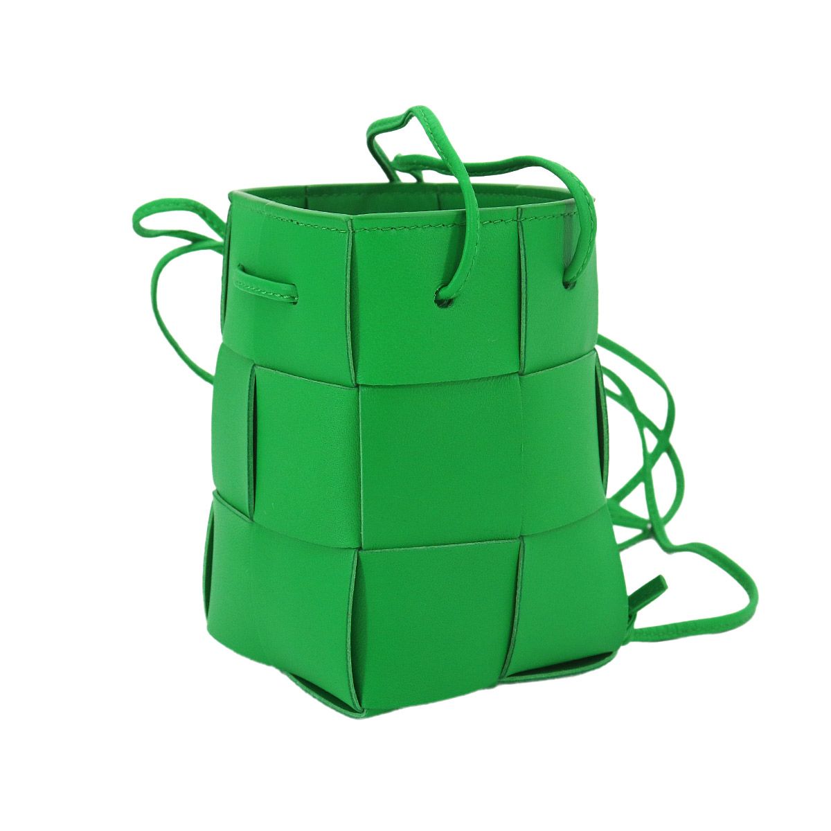 Bottega Veneta Intrecciato Cassette Mini Crossbody Bucket Shoulder — view 4