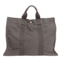 Hermes Her Line Tote Canvas Gray