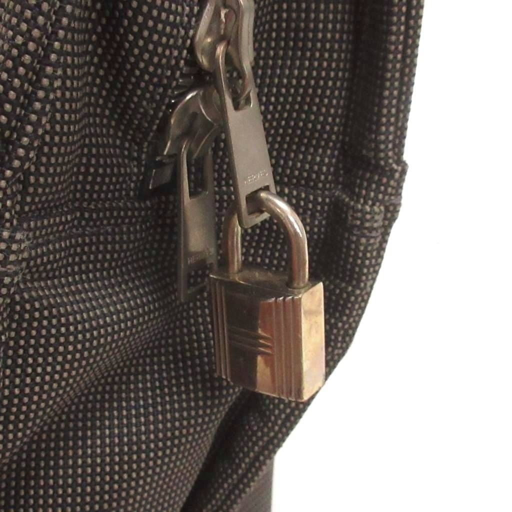 Hermes Her Line Tote Canvas Gray — view 7