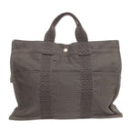 Hermes Her Line Tote Canvas Gray — view 3
