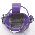 Bottega Veneta Intrecciato Phone Case Pouch Leather Purple — view 6