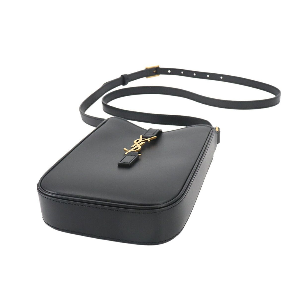 Saint Laurent le 5 a 7 Vertical Mini Crossbody Shoulder Bag Leather Black — view 5