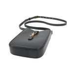 Saint Laurent le 5 a 7 Vertical Mini Crossbody Shoulder Bag Leather Black — view 5