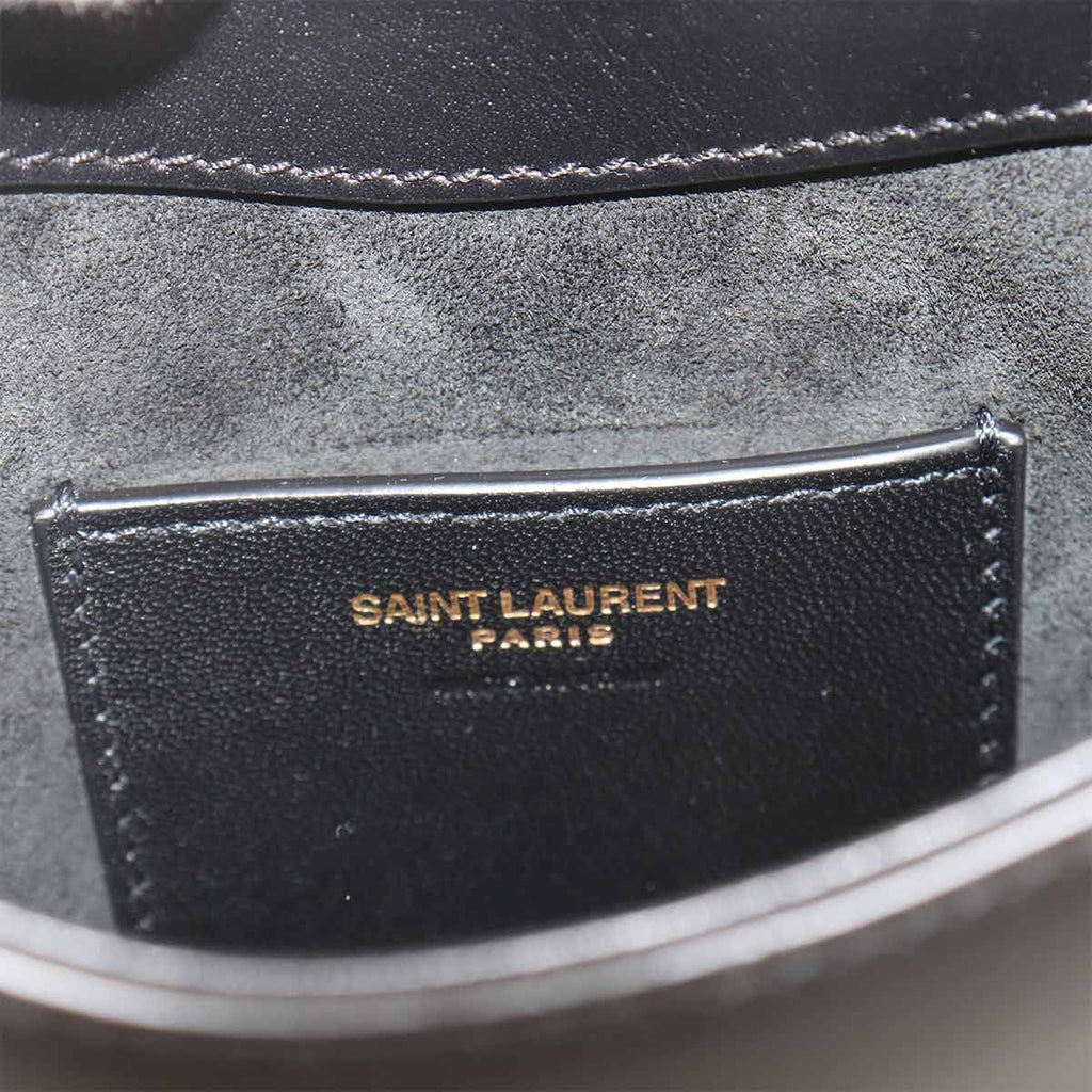 Saint Laurent le 5 a 7 Vertical Mini Crossbody Shoulder Bag Leather Black — view 8