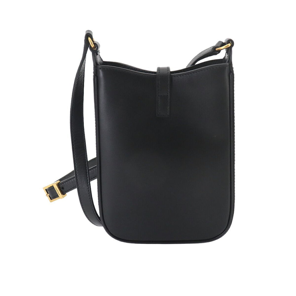 Saint Laurent le 5 a 7 Vertical Mini Crossbody Shoulder Bag Leather Black — view 3