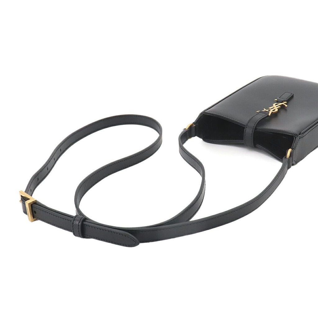 Saint Laurent le 5 a 7 Vertical Mini Crossbody Shoulder Bag Leather Black — view 6