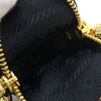 Prada Re-Nylon Bag Charm Robot Gold Plated — view 9