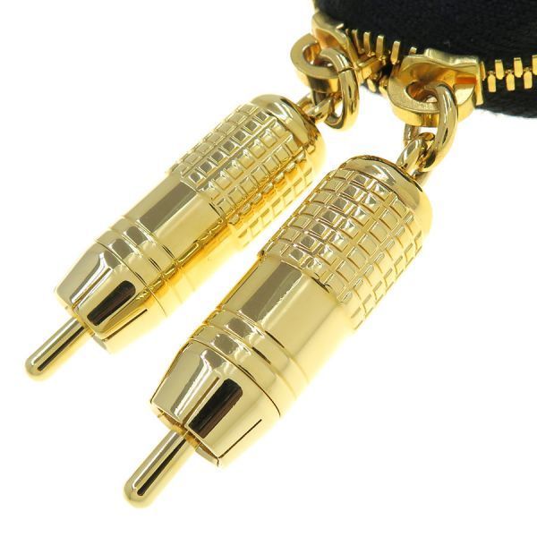 Prada Re-Nylon Bag Charm Robot Gold Plated — view 5