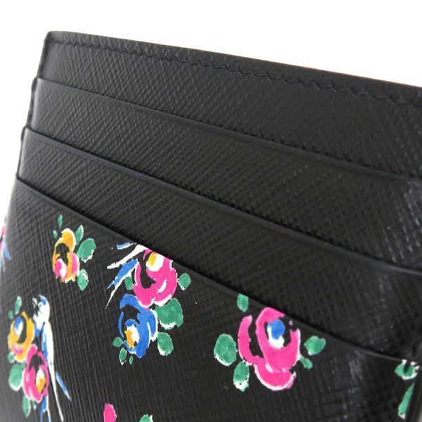 Prada Card Case Black — view 9