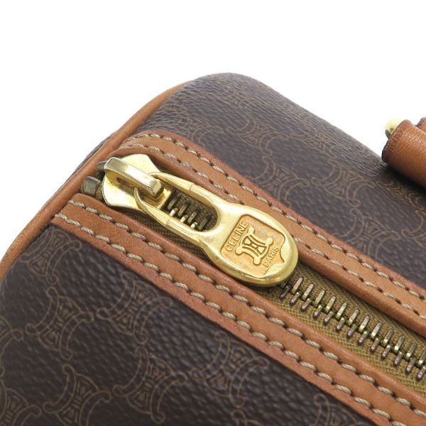Celine Macadam Roll Bag Brown — view 8