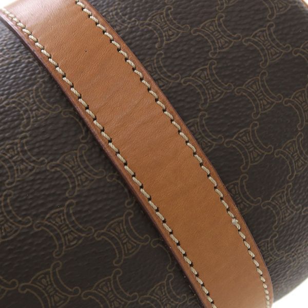Celine Macadam Roll Bag Brown — view 7