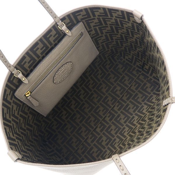 Fendi Roll Tote Selleria Beige — view 2