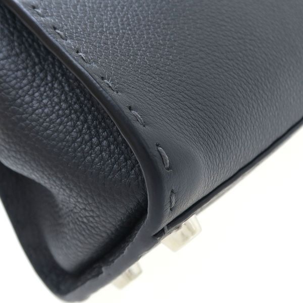 Fendi Peekaboo Mini Selleria Gray Handbag — view 7