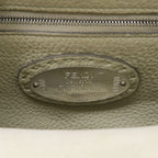 Fendi Peekaboo Mini Selleria Gray Handbag — view 8