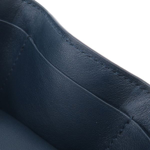 Bottega Veneta Intrecciato Trifold Wallet Navy — view 6