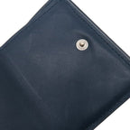 Bottega Veneta Intrecciato Trifold Wallet Navy — view 3