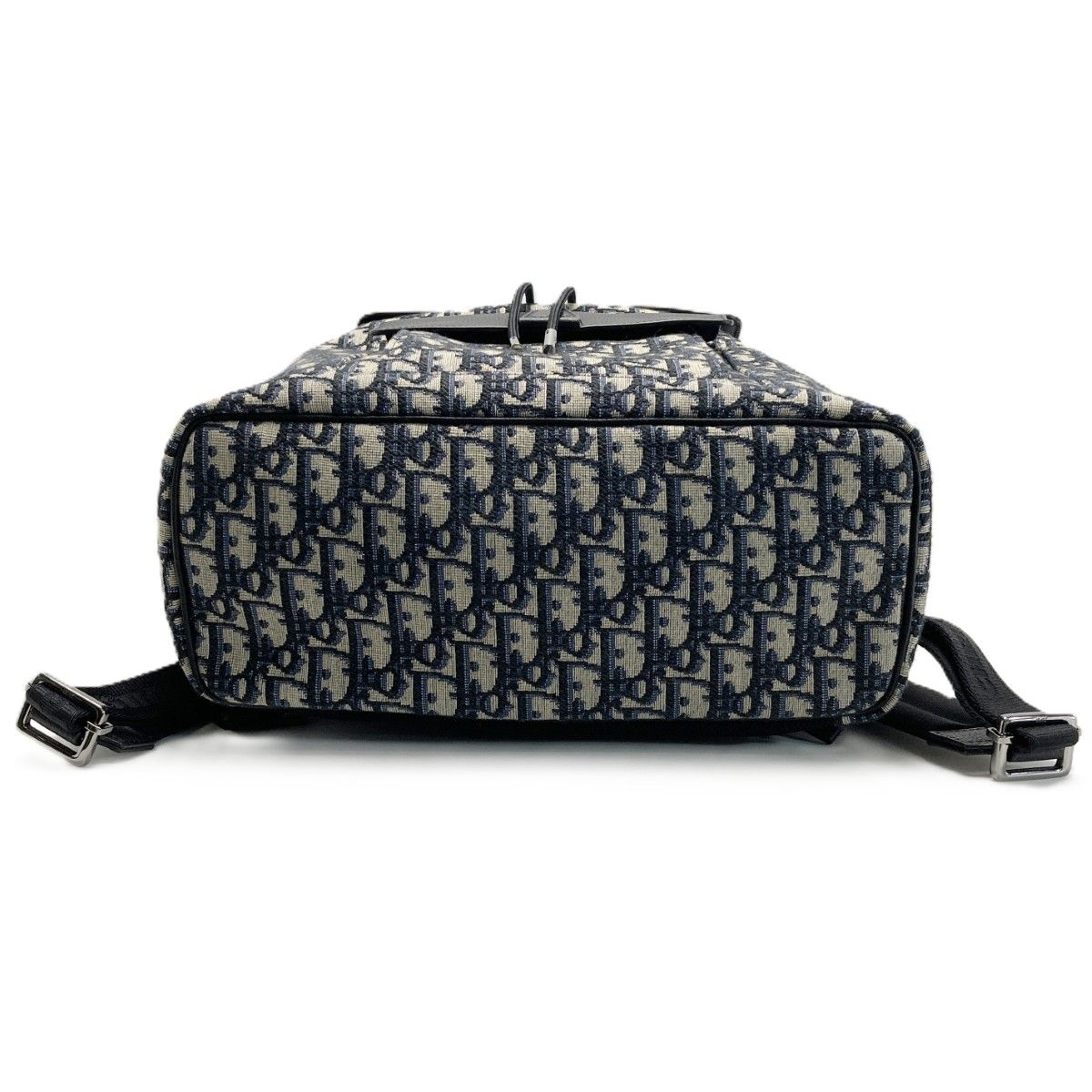 Dior Oblique Motion Backpack Navy Cloth — view 3