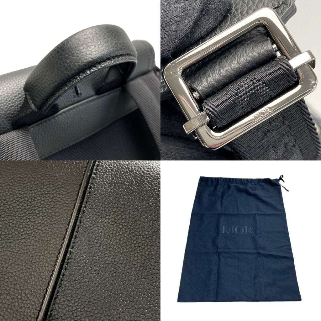 Dior Oblique Motion Backpack Navy Cloth — view 8