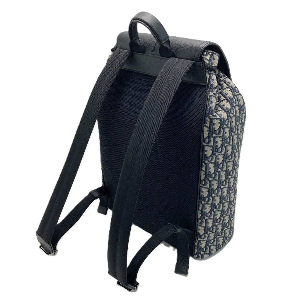 Dior Oblique Motion Backpack Navy Cloth — view 2